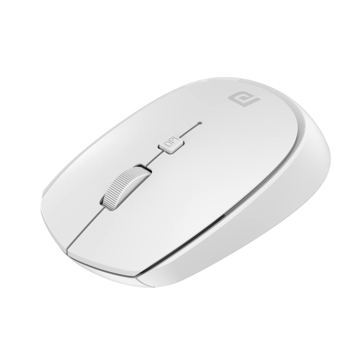 Portronics Toad 23 Wireless Optical Mouse with 2.4GHz, USB Nano Dongle, Optical Orientation, Click Wheel, Adjustable DPI(Black)