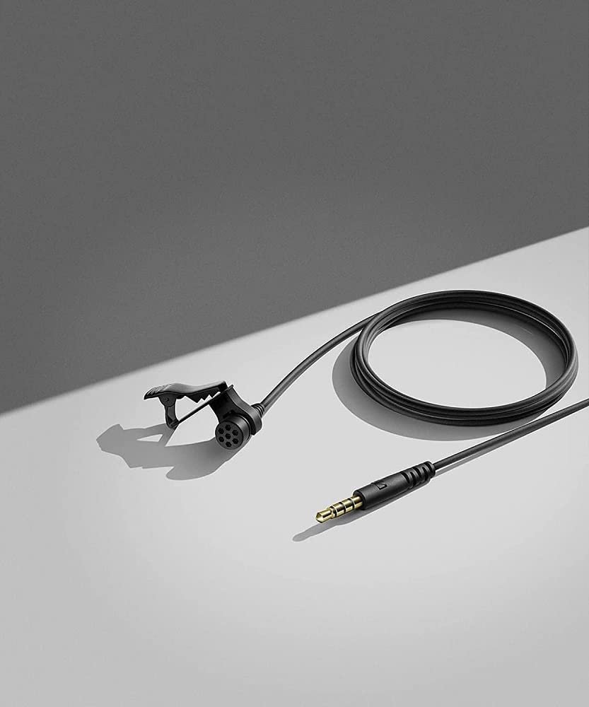 Sennheiser XS Lav Mobile Omnidirectional Lavalier Microphone | 3.5mm Jack | Built-in Windscreen | Ideal for Content Creators, Vlogging, Mobile Journalism, Podcasts & Online Meetings