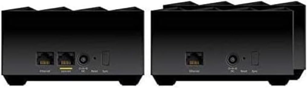 Netgear Nighthawk Whole Home Mesh WiFi 6 System, 3-Pack , BLK (Renewed)