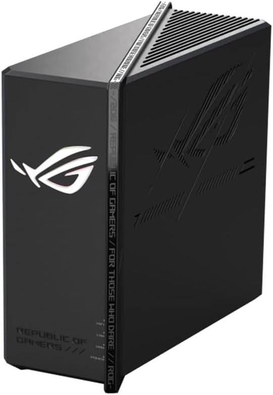 ASUS Rog Strix Gs-Be18000 Wireless Router 2.5 Gigabit Ethernet, W129160043 (Router 2.5 Gigabit Ethernet Tri-Band (2.4 Ghz / 5 Ghz / 6 Ghz) Black)