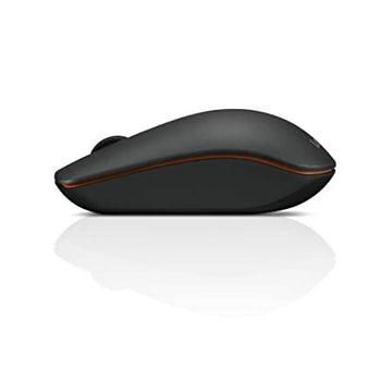 Lenovo 400 Wireless Mouse, 1200DPI Optical Sensor, 2.4GHz Wireless Nano USB, 3-Button (Left,Right,Scroll) Upto 8M Left/Right & 100K Scroll clicks & 1yr Battery, Ambidextrous, Ergonomic GY50R91293