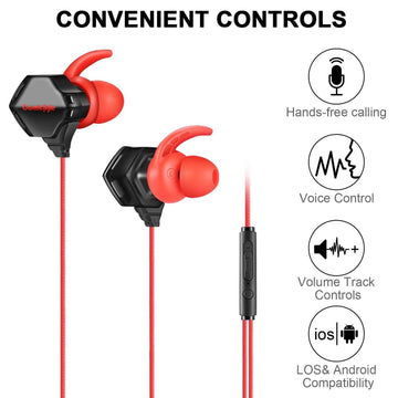 Cosmic Byte CB-EP-03 Gaming Earphone with Detachable Microphone (Black)