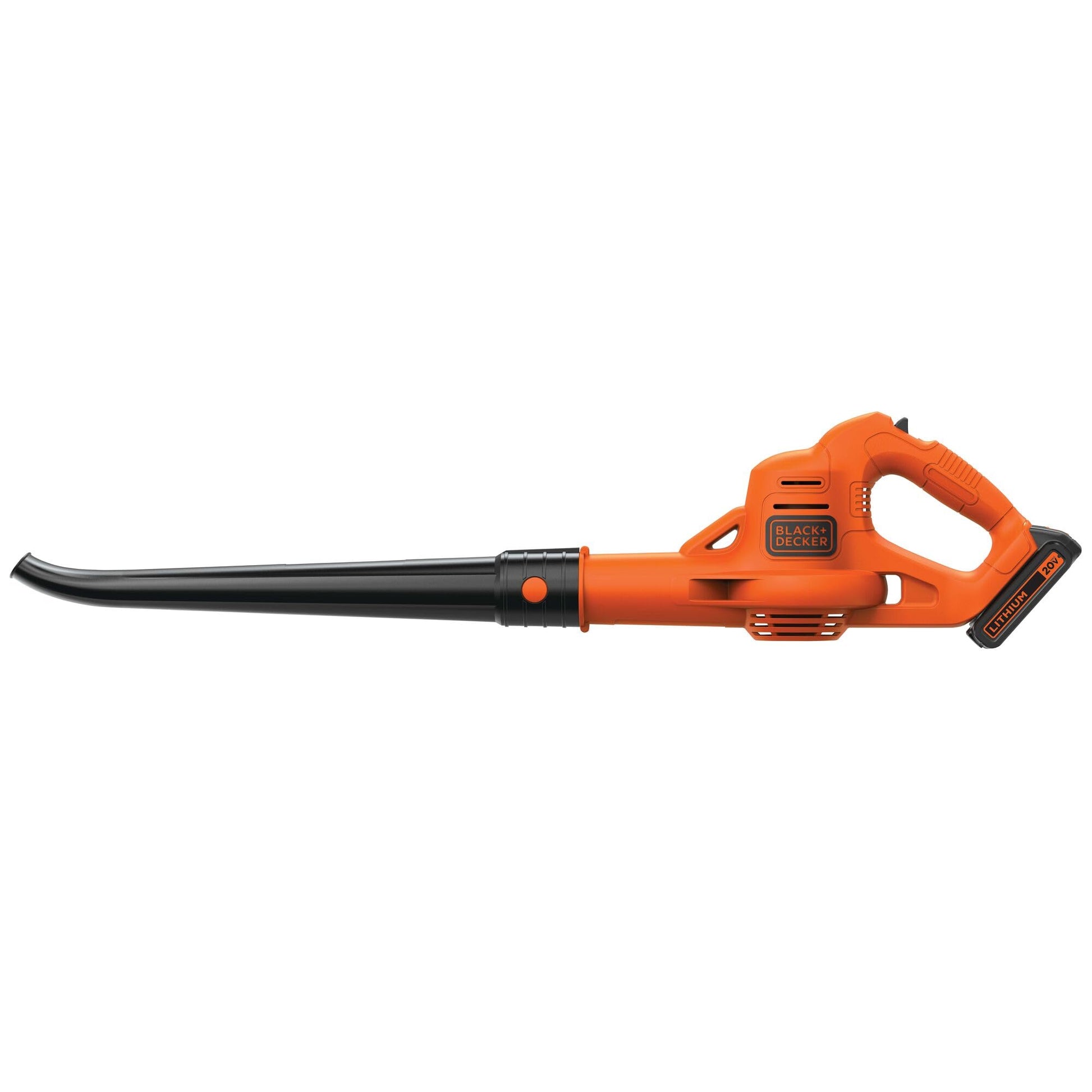 BLACK+DECKER GWC1820PCF-B1 18V Lithium-ion Cordless POWERCOMMAND™ Boost Leaf Blower, Runtime Upto 25 mins, Comes with with 1 Battery & 1 Charger, 209 km/h Blow Speed, Low Noise Design, Weight 1.7kg