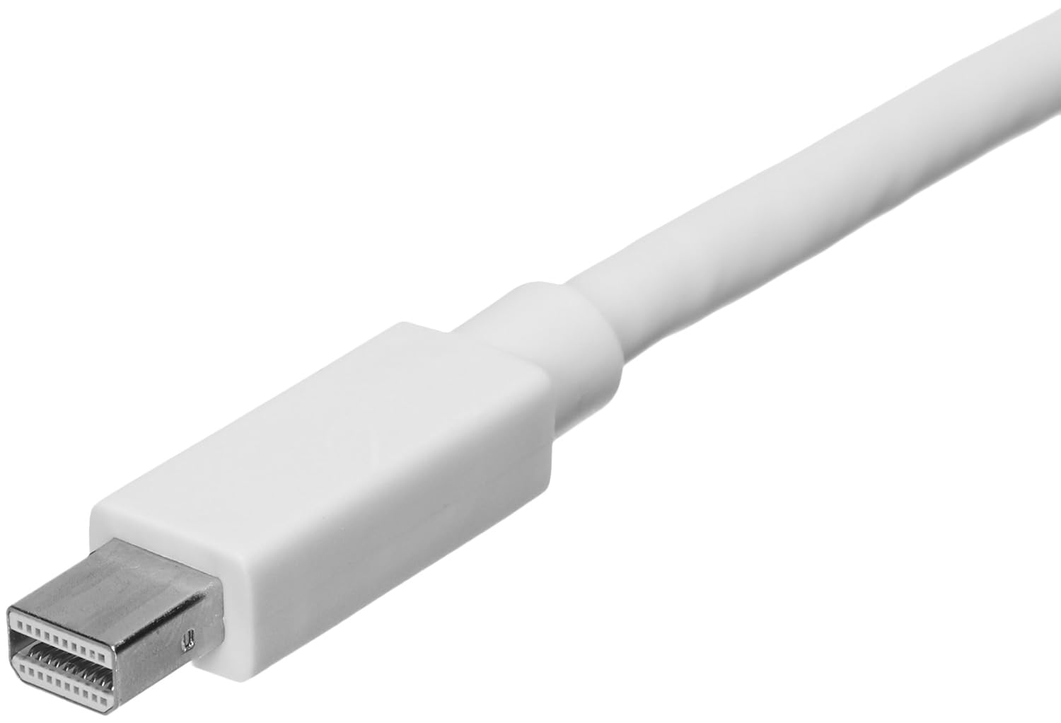 AmazonBasics Mini DisplayPort to HDMI/DVI/VGA Adapter, White