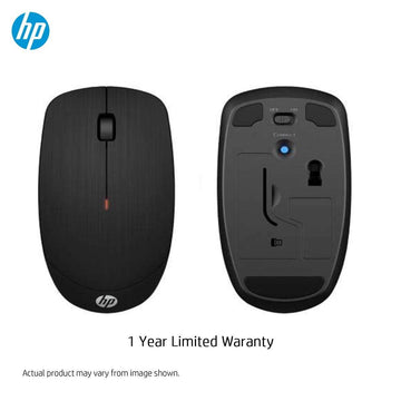 HP X200 Wireless Optical 3-Button Mouse, Black