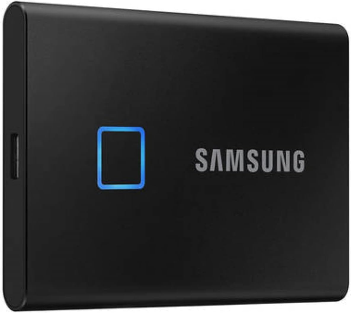 SAMSUNG MU-PC500K/WWT7 Touch Portable SSD With Fingerprint And Password Security, USB 3.2, Black, 500 GB