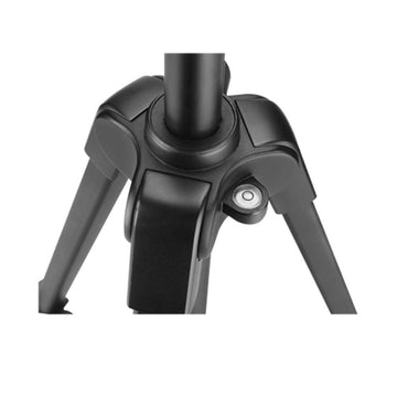 Photron STEDY PRO 550 Tripod with Mobile Holder for Smart Phone, DSLR, Mobile Phone | Maximum Operating Height: 1365mm | Weight Load Capacity: 2.5kg | Folded Height: 425mm, bag not Included, Black