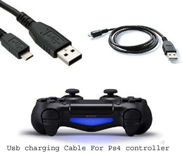 New World USB Charging cable for PS4 Controller Charging Data Cable Cord USB Cable For PS4 Playstation 4 Controller