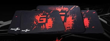 Redgear Boat Mp44 Speed-Type Gaming Mousepad (Black and Red)