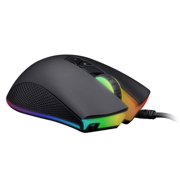 ZEBRONICS Zeb-Phobos USB Gaming Mouse (PHOBOS) with RGB Lights ( Black )