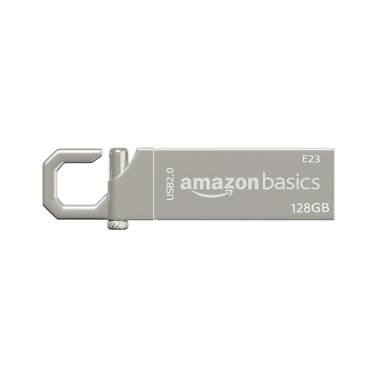 Amazon Basics 64 GB Flash Drive | USB 3.0 | Upto 150 MB/s | Silver