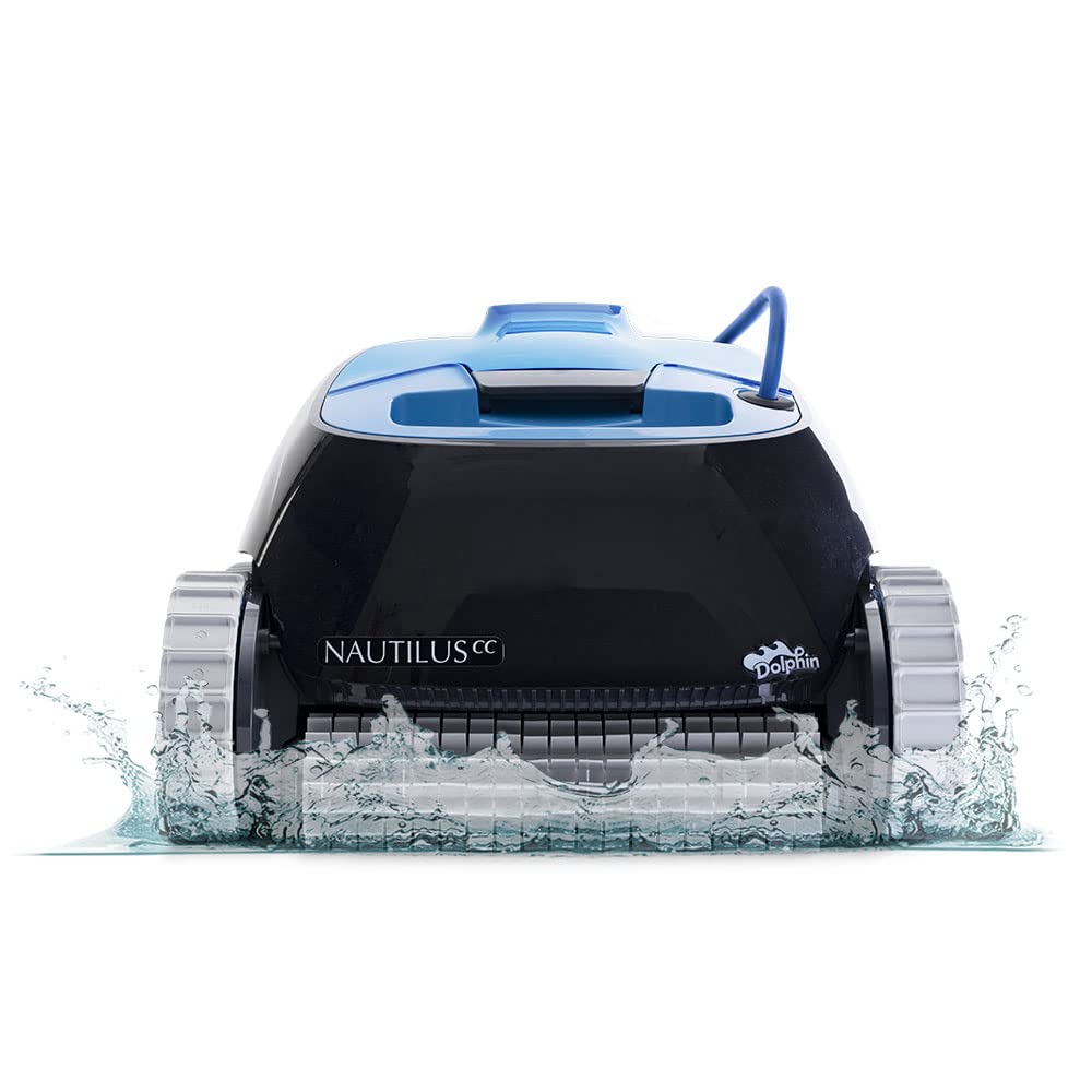 Dolphin (2026 Model) Nautilus AG Automatic Robotic Pool Vacuum Cleaner, Active Scrubber Brush, Top Load Filters Access, Ideal for Above-Ground Pools up to 33 FT in Length