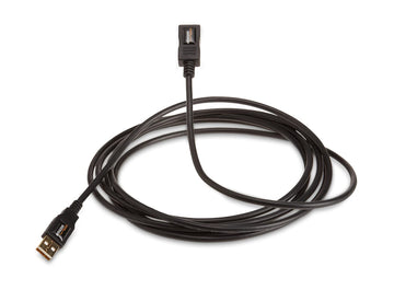AmazonBasics USB 2.0 Extension Cable - A-Male to A-Female for Personal Computer, Printer - 9.8 Feet (3 Meters, Black, Gold ), 10-Pack