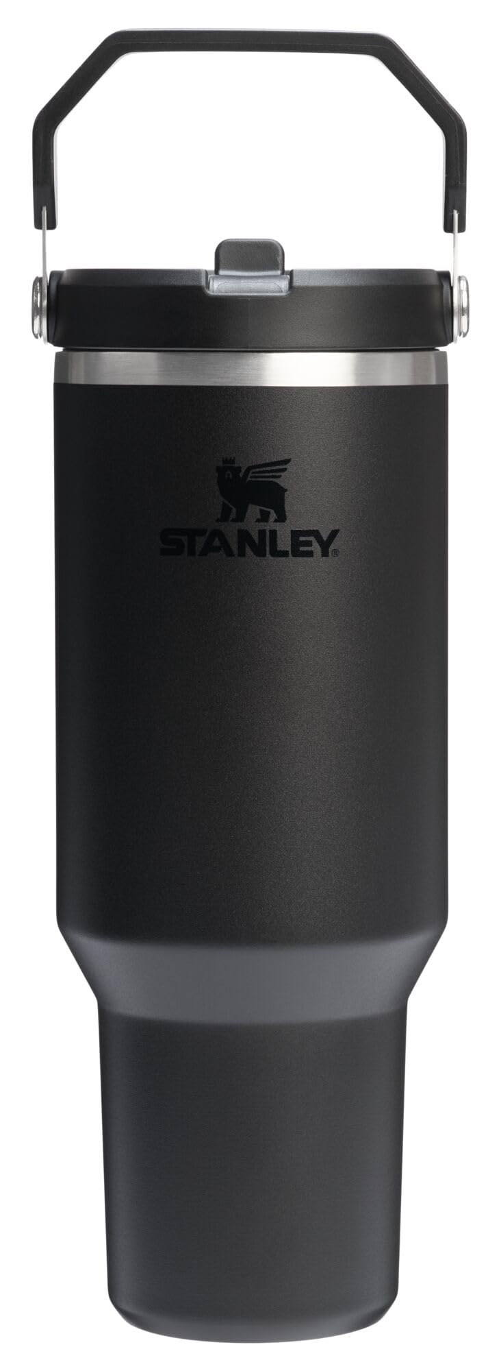 Stanley IceFlow Stainless Steel Tumbler with Straw - Vacuum Insulated Water Bottle for Home, Office or Car Reusable Cup with Straw Leak Resistant Flip Cold for 12 Hrs or Iced for 2 Days (Rose Quartz)