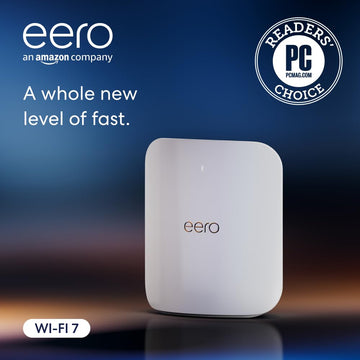 Amazon eero Max 7 mesh wifi router (newest model) - Supports internet plans up to 10 Gbps, Coverage up to 2,500 sq. ft., Connect 250+ devices,****SEALED****