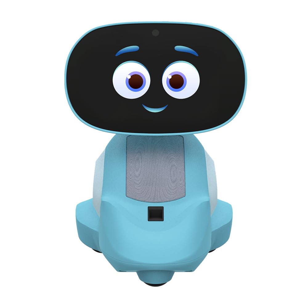 Miko 3 AI Robot for Kids | STEAM Learning, Apps & Games | Ages 5-12 | Blue | Toy robots for kids