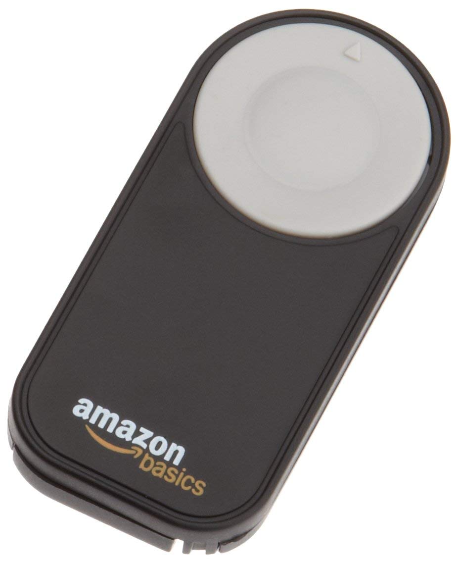 Amazon Basics Wireless Remote Control for Nikon - D5300, D750, D5000, D5100, D5200, D7000, D3300, D3200, D3000, P6000, P7000,Black