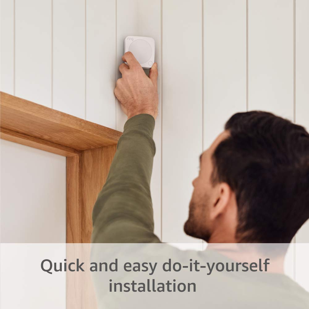 Ring Alarm 5-Piece Kit – Wireless Smart Home Security System | Expandable | Easy Setup | Mobile App Control | 24/7 Professional Monitoring | Alexa Compatible