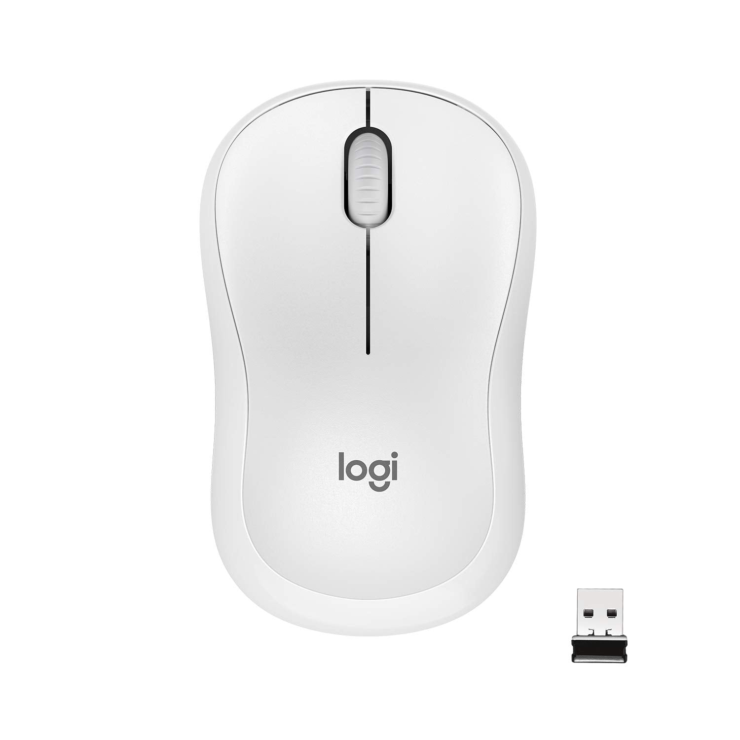 Logitech M221 Wireless Mouse, Silent Buttons, 2.4 GHz with USB Mini Receiver, 1000 DPI Optical Tracking, 18-Month Battery Life, Ambidextrous PC/Mac/Laptop - Rose