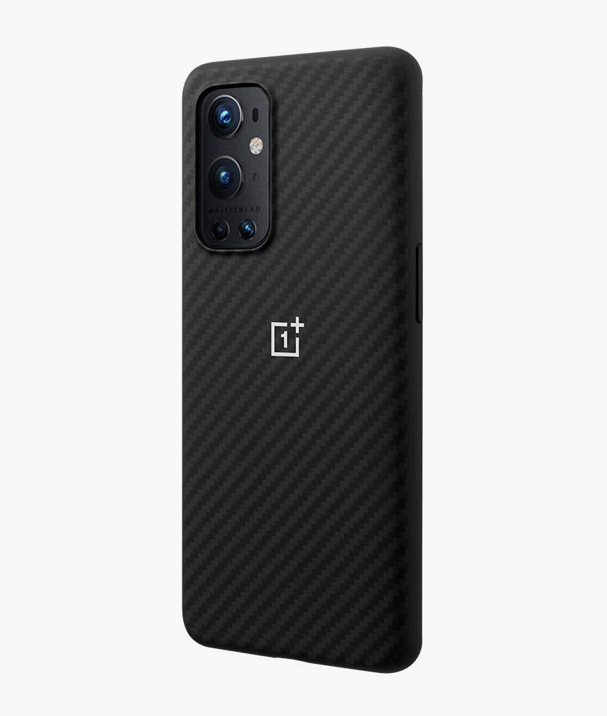 Official OnePlus 9 Pro 5G Karbon Bumper Case - Black