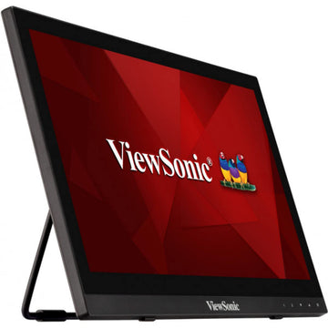 ViewSonic TD1630-3 40.64 Cm (16") Touch Portable Monitor with10-Point Capacitive Touch | Advanced Ergonomic | 7H Hardness Screen | EyeCare | Integrated Speakers| VGA| HDMI |USB 2.0 Type B | Multi OS