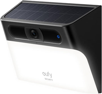 eufy Security Solar Wall Light Cam S120, Solar Security Cameras Wireless Outdoor, Camera, Forever Power, Motion Activated Light, AI Detection, IP65 Waterproof, Spotlight, No Monthly Fee