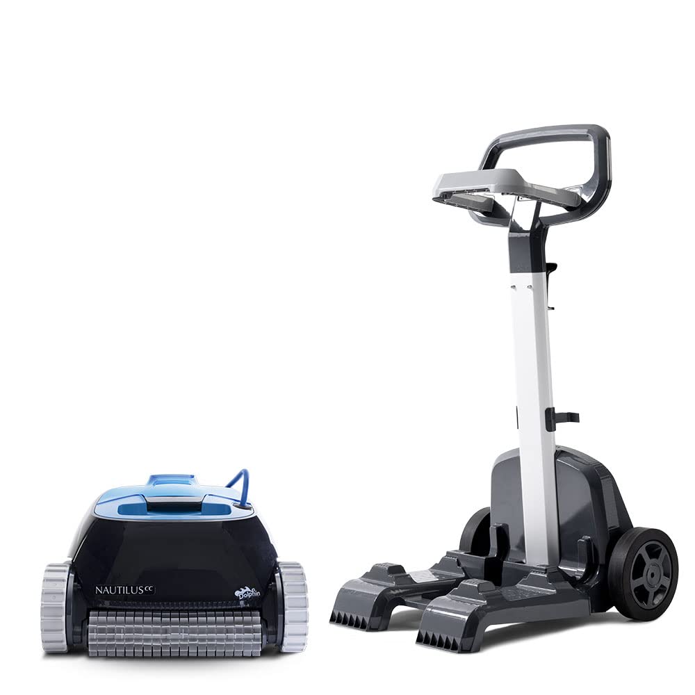 Dolphin (2026 Model) Nautilus AG Automatic Robotic Pool Vacuum Cleaner, Active Scrubber Brush, Top Load Filters Access, Ideal for Above-Ground Pools up to 33 FT in Length