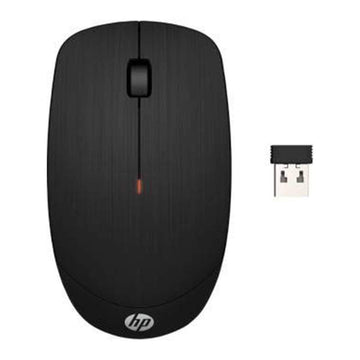 HP X200 Wireless Optical 3-Button Mouse, Black