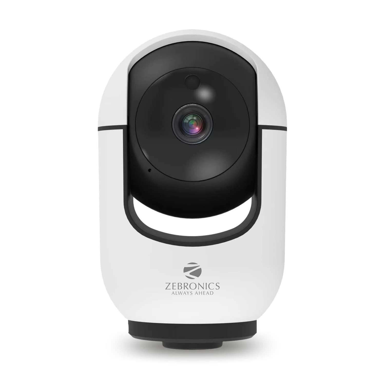ZEBRONICS Zeb-Smart CAM 102 Smart WiFi PTZ Indoor Camera with Motion Detection, Day/Night Mode, Micro SD Card Slot, 2 Way Audio, for Home/Office/Shop
