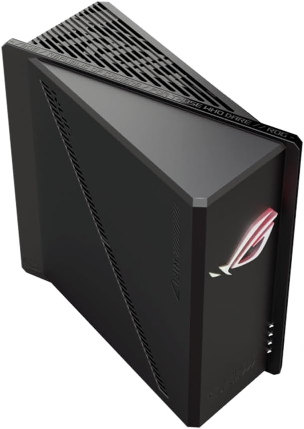 ASUS Rog Strix Gs-Be18000 Wireless Router 2.5 Gigabit Ethernet, W129160043 (Router 2.5 Gigabit Ethernet Tri-Band (2.4 Ghz / 5 Ghz / 6 Ghz) Black)