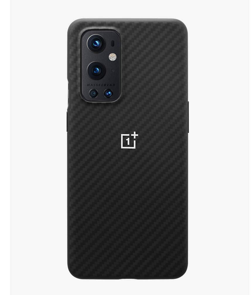 Official OnePlus 9 Pro 5G Karbon Bumper Case - Black
