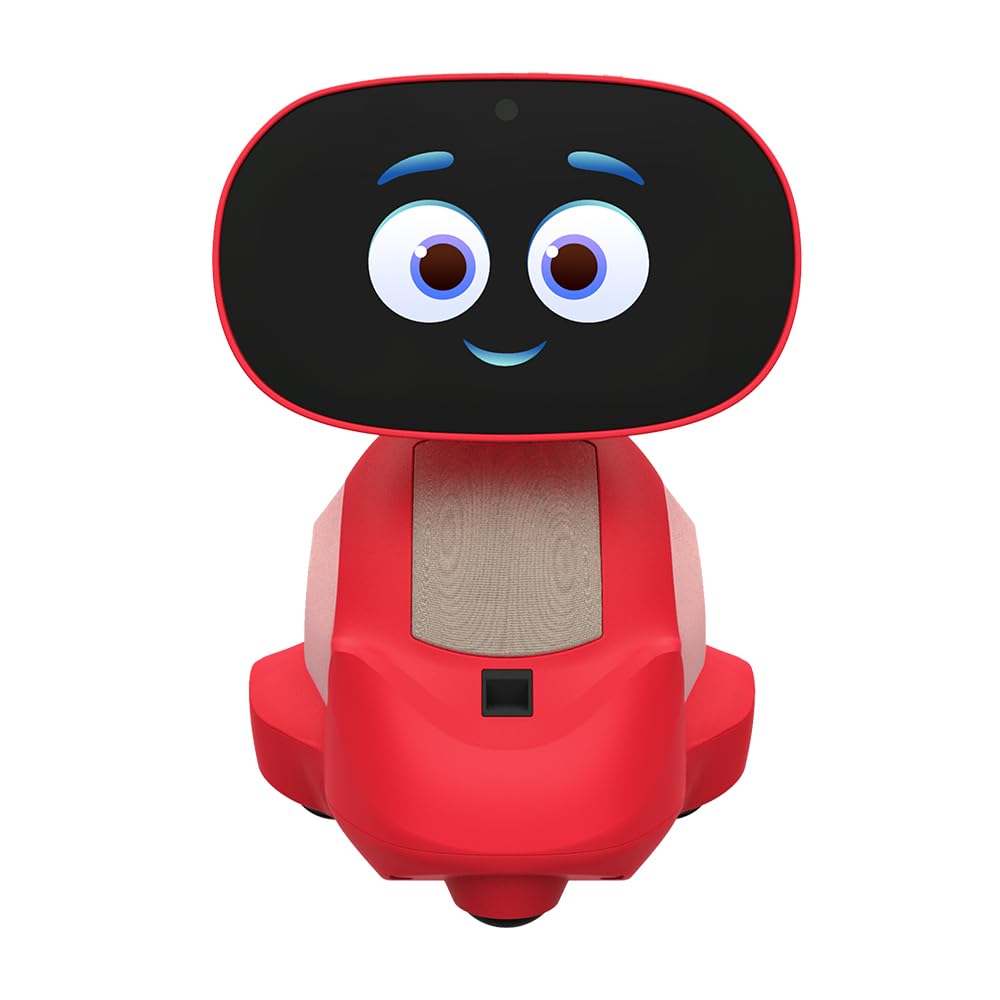 Miko 3 AI Robot for Kids | STEAM Learning, Apps & Games | Ages 5-12 | Red | Toy robots for kids