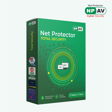 Net Protector Antivirus for PC Total Security 2025, 1 PC, 3 Years (Email Delivery in 1 Hour - No CD)