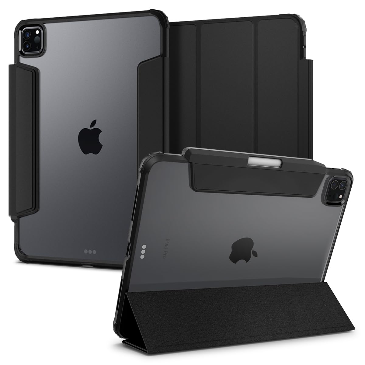 Spigen Rugged Armor Pro Back Cover Case Compatible with iPad Pro 11 inch (2021 | 2020 | 2018) - Black