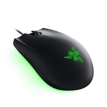 Razer Abyssus Essential Optical Wired Gaming Mouse | 7,200 DPI Optical Sensor with Chroma RGB Underglow Lighting | 3 Hyperesponse Buttons - RZ01-02160300-R3M1