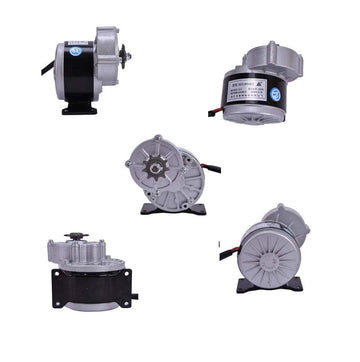 xcluma Metal My1016Z2 24V 250W Electric Motor For E-Bike, Electric Tricycle,Diy Ebike Project, Silver