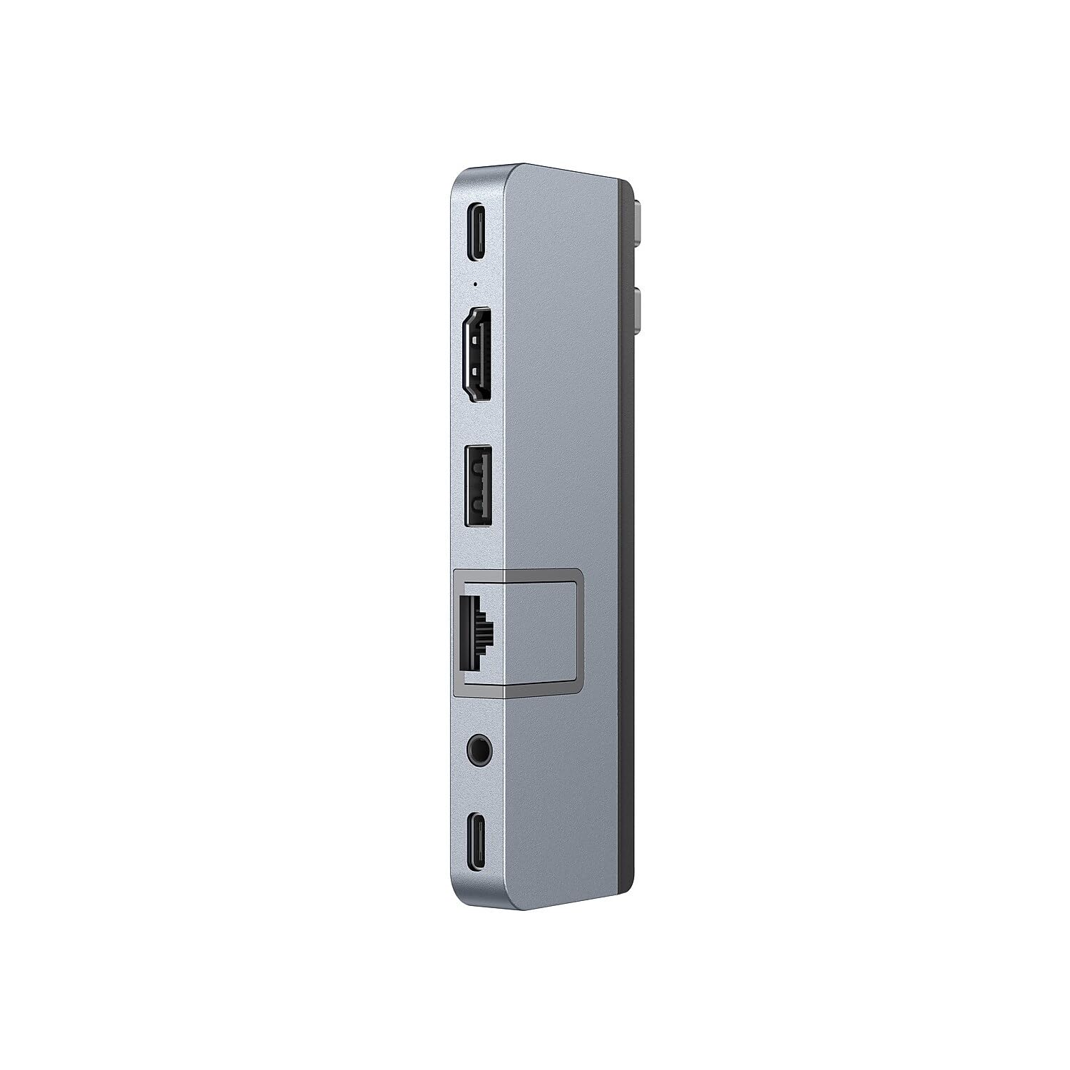 HYPERDRIVE Duo PRO 7 in 2 USB C hub for MacBook Pro/Air, M1 Mac 13,14,15,16 inch, Also Compatible with USB-C iPad Pro/Air, Windows Laptop, Surface, Android Devices with Type C Ports (Space Grey)