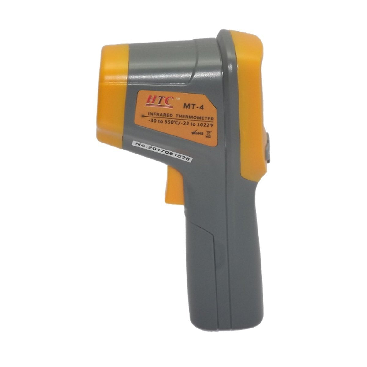 HTC Instrument MT-4 Digital Non Contact IR Infrared Temperature Gun Thermometer For Industrial Purpose Only (Multicolour)