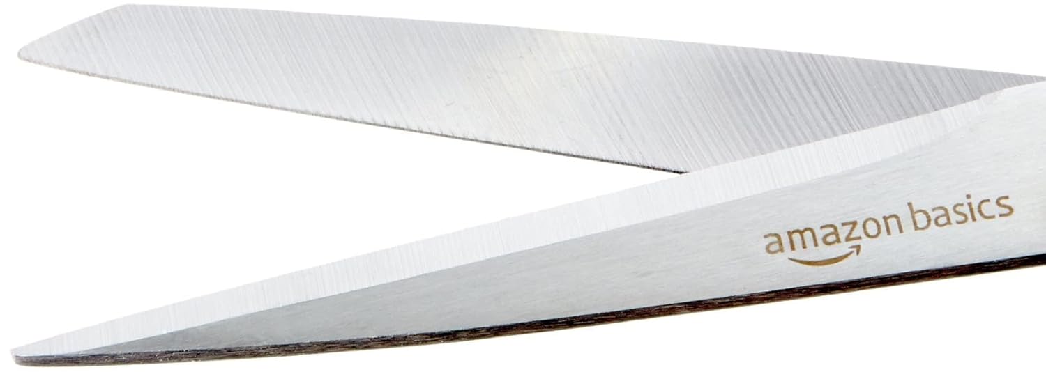 AmazonBasics Multipurpose Scissors - 2-Pack