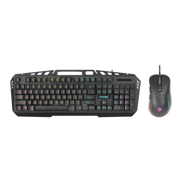 Cosmic Byte Dragon Fly RGB Gaming Keyboard and Mouse Combo,Upgraded Edition, Spectra RGB Effects, 1000Hz Gaming Mouse, 12800DPI with Dual Software Support for Keyboard and Mouse (Black)