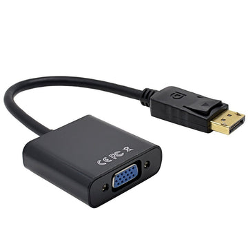 Generic Display Port DP Male to VGA Female Adapter Cable for DELL, HP etc