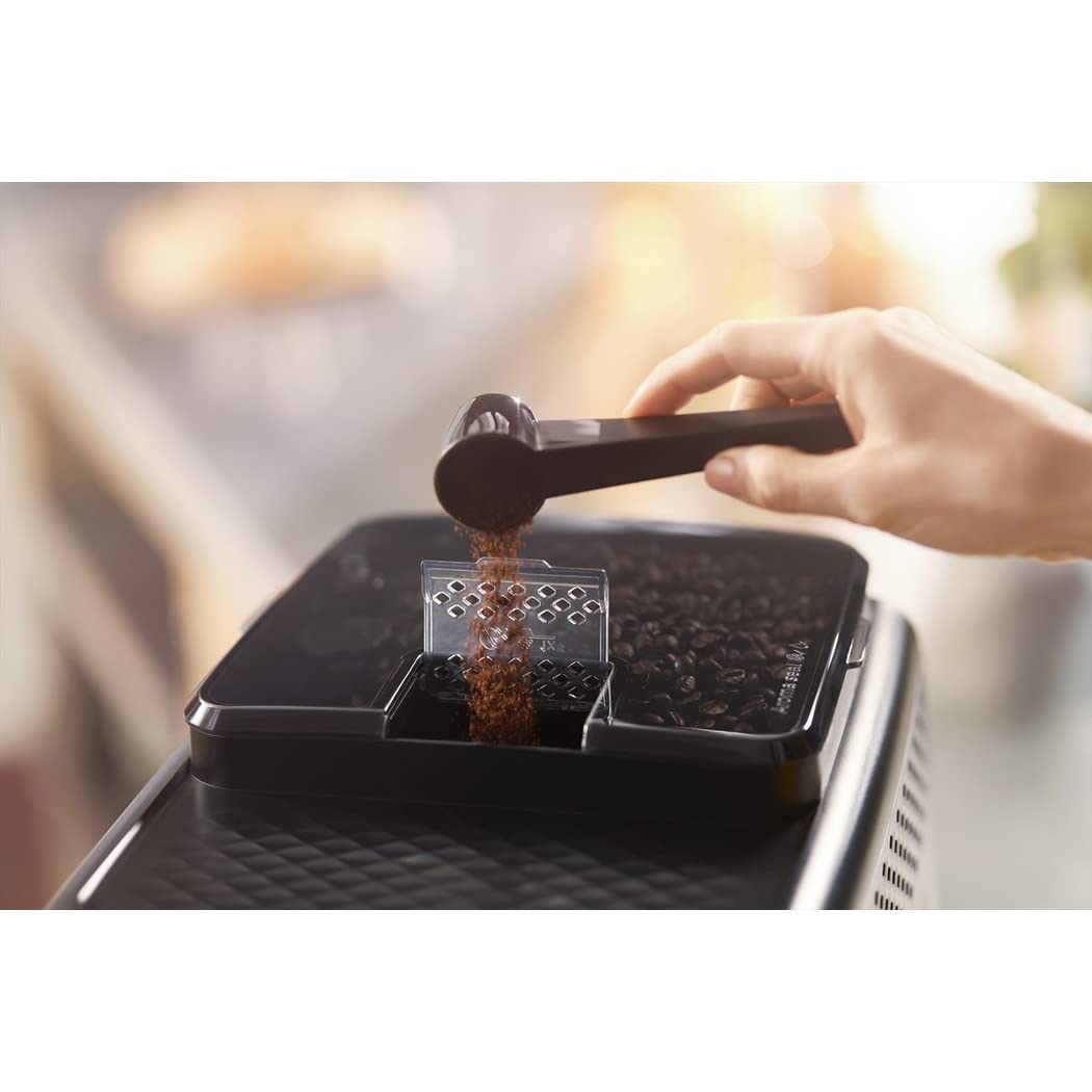 PHILIPS Versuni Latte Go Fully Automatic Bean To Cup Espresso Coffee Machine,3 One Touch Button Coffees(Cappuccino,Black Coffee,Espresso),15 Bars,Ceramic Grinder-2 Year Brand Warranty-Ep2230/10