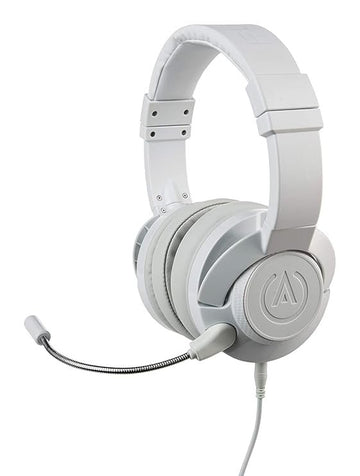 PowerA FUSION Wired Stereo Gaming Headset with Mic for PlayStation 4 (PS4), Xbox One, X, Xbox One S, Xbox 360, Nintendo Switch, PC, Mac, VR, Android, and iOS, White