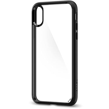 Spigen Ultra Hybrid Back Cover Case Compatible with iPhone Xs/X (TPU + Poly Carbonate | Matte Black)