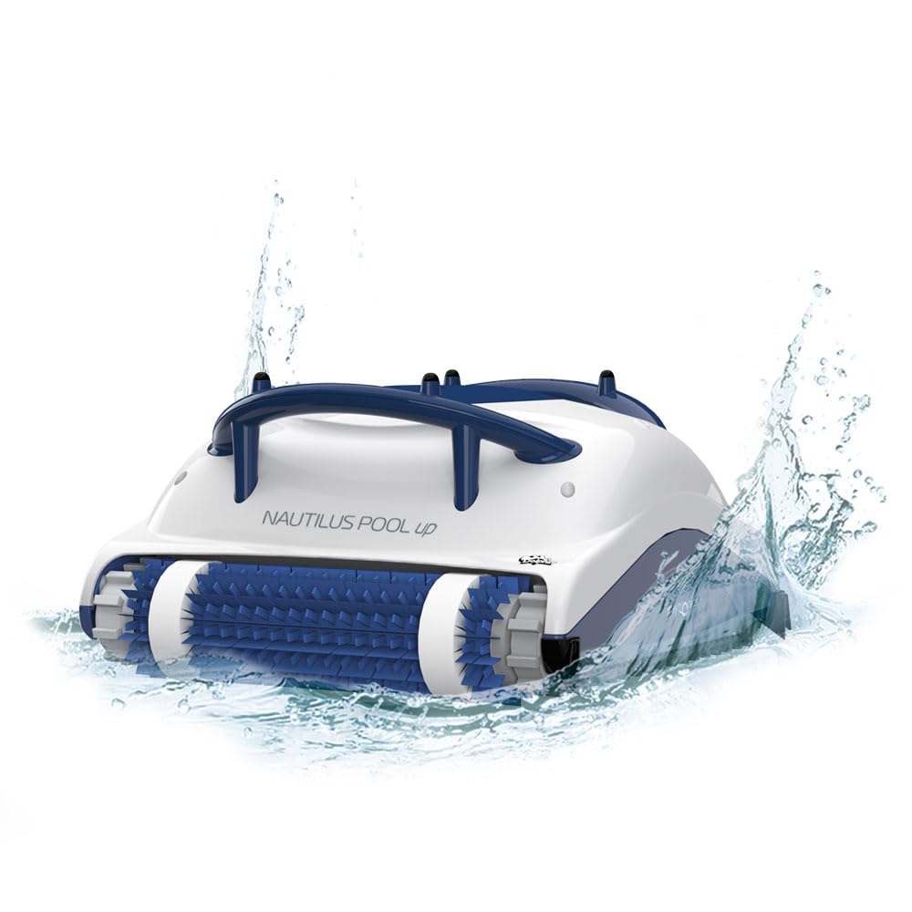 Dolphin (2026 Model) Nautilus AG Automatic Robotic Pool Vacuum Cleaner, Active Scrubber Brush, Top Load Filters Access, Ideal for Above-Ground Pools up to 33 FT in Length