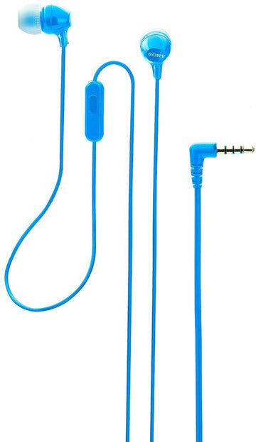 Sony MDR-EX15AP Earphones Enjoy clear-Blue