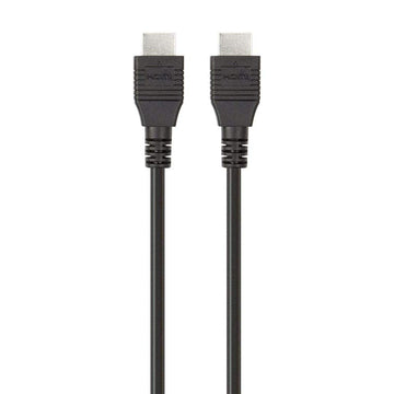 Belkin 1 Meter (3.3 Feet) High-Speed Nickel-Plated HDMI Cable, Supports 3D, 4K, 1080p, Audio Return and Ethernet for TV - Black
