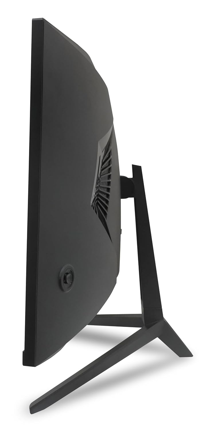 acer ED343CUR 34 Inch UWQHD (3440x1440) Pixels VA Panel 1000R Curved Backlight LED Monitor I 1 MS, 180Hz Refresh I Delta E<2 I HDR 10 I RGB Lighting I 2 x HDMI 1 x Display Port I Eye Care Features