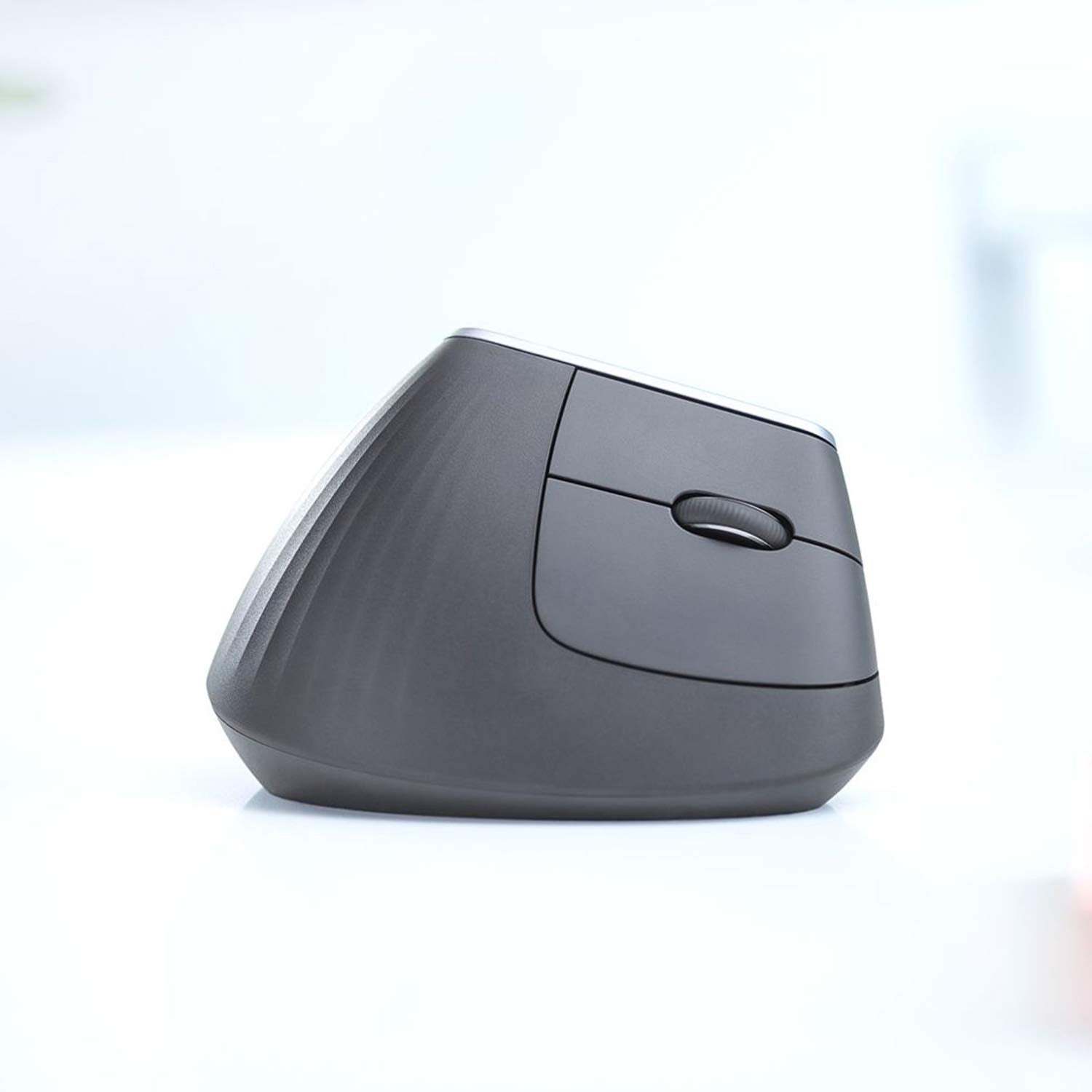 Logitech MX Vertical Advanced Ergonomic Mouse, Wireless via Bluetooth or Included USB Receiver