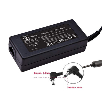 LAPGRADE 19.5V 3.9A Adapter Charger for Sony VAIO VGN-NS, VGN-N, VGN-NR, VGN-FZ, VGN-NW Series Laptops & Notebooks (Without Power Cable)- Black